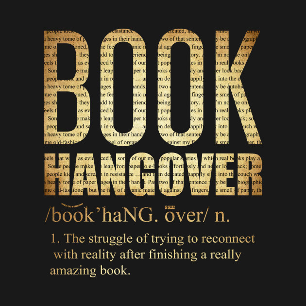 Disover 'Book Hangover Definition' Funny Book Lover Gift - Book - T-Shirt