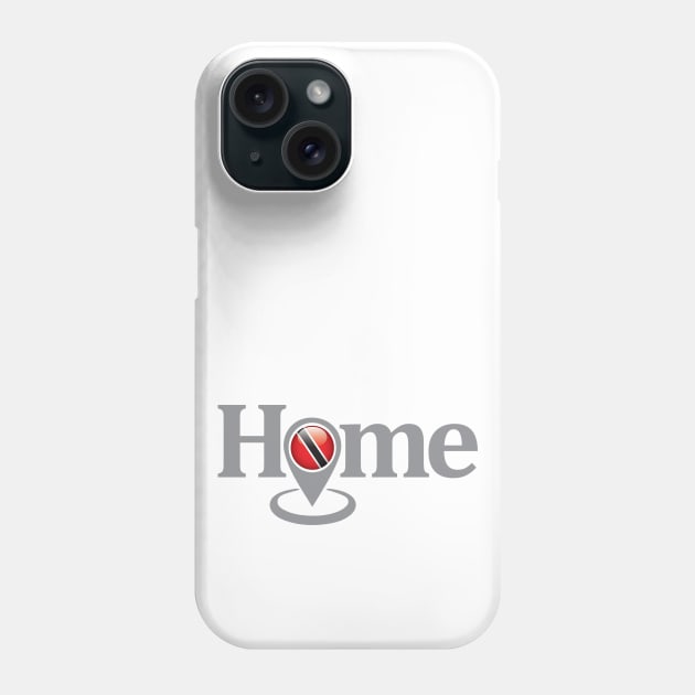 Trinidad and Tobago My Home with Google Maps Locate Icon Phone Case by IslandConcepts