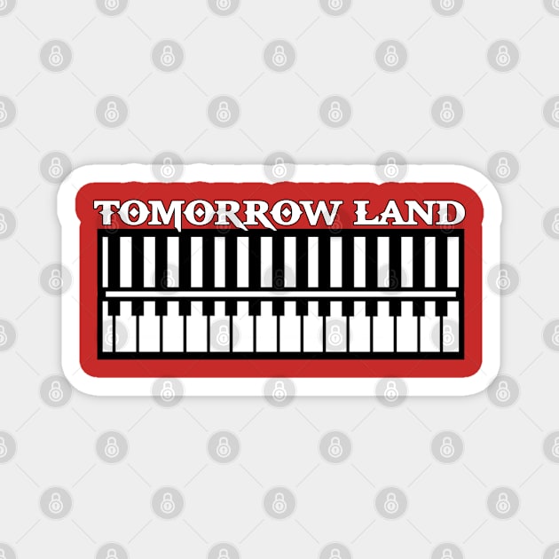 Piano tomorrow music Magnet by Halloween_House