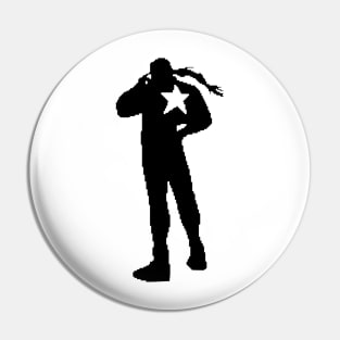 Terry Lone Wolf Bogard Pin