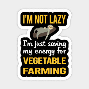 Saving Energy For Vegetable Farming Magnet