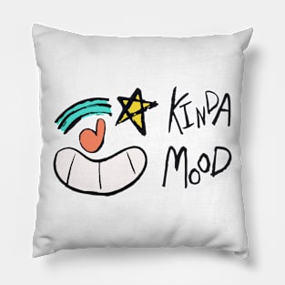 Kinda Mood, COlored Pillow