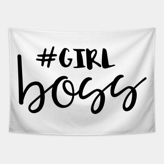 Girl boss Tapestry by colorbyte