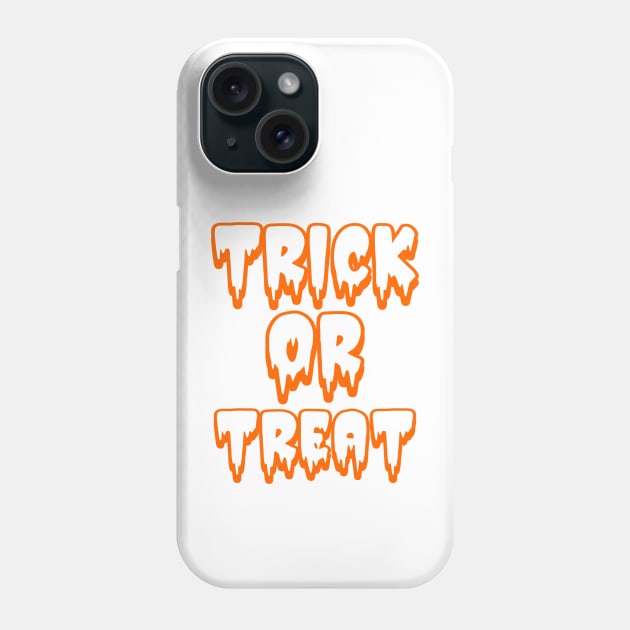 Halloween Trick Or Treat Phone Case by MONMON-75