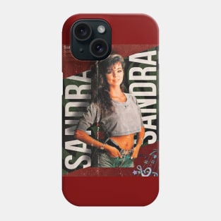 Sandra Cretu - 80s Retro Fan Design Phone Case