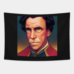 Franklin Pierce | Comics style Tapestry