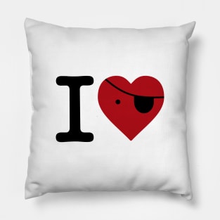 I love pirate love Pillow