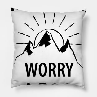 Mountains Hiking Pillow