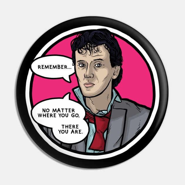 Buckaroo Banzai Pin by Baddest Shirt Co.