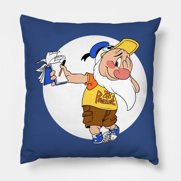 The Shy Dwarve Pillow by wheretheresawil