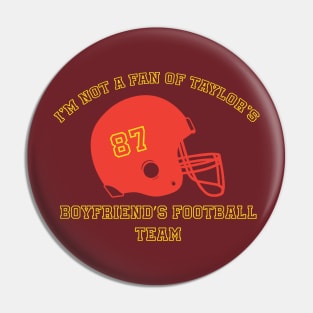 Swift Kelce Anti Football Affair Part ʻumikumākolu (13) Pin