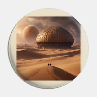 Dune inspired art Pin