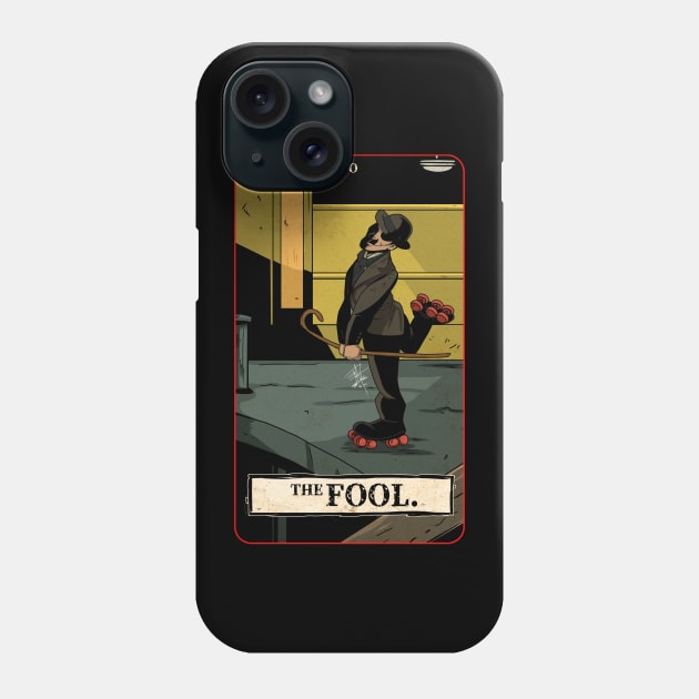 TAROT 0 - THE FOOL Phone Case by AyAyRonM