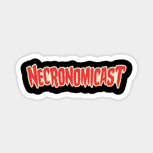 Necronomicast Color Logo Magnet by Necronomicast