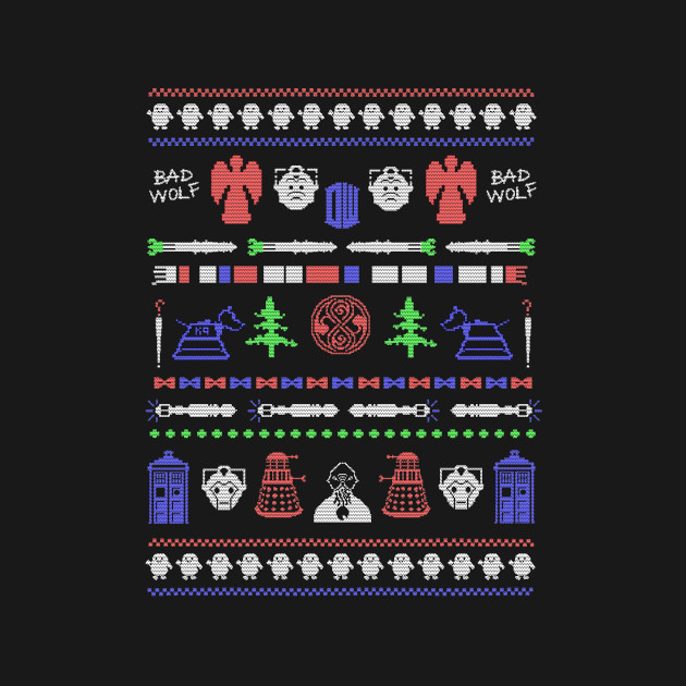 Discover Holiday Who Ugly Doctor Sweater - Doctor Who - T-Shirt