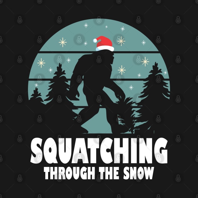 Squatching Through The Snow -  Bigfoot by AngelBeez29