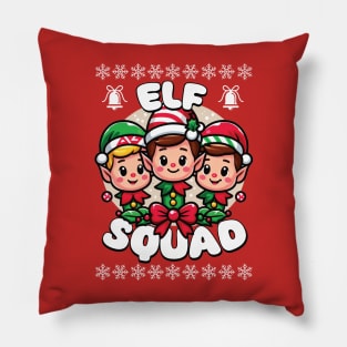 Elf Squad Pillow