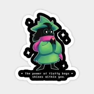 The power of fluffy boys... Magnet