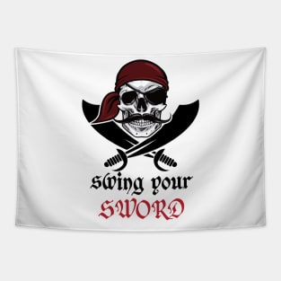 trending t-shirt, swing your sword shirt, swing your sword mike leach t-shirt Tapestry