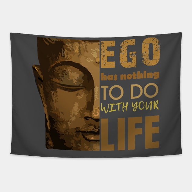 Ego has nothing to do Tapestry by Markyartshop