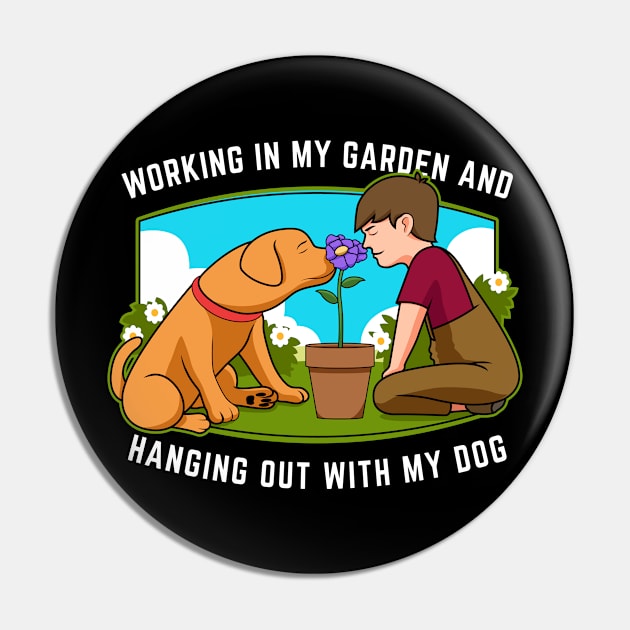 Gardening TShirt for A Garden And Plant Lover Pin by AlleyField