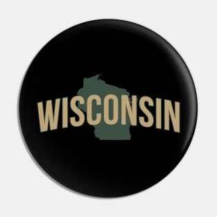 Wisconsin State Pin