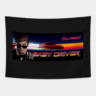 Baby Driver: Marquee Tapestry