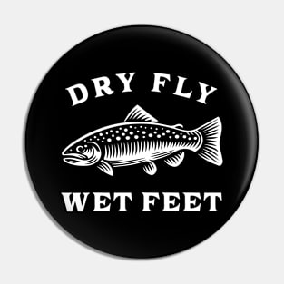 Fly Fishing Trout Pin