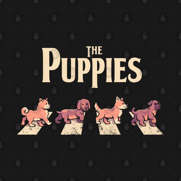 The Puppies - Cute Dog Band Gift by eduely