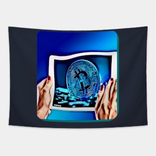 Bitcoin blue make money Tapestry