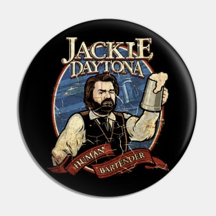 VINTAGE - HUMAN BARTENDER - JACKIE DAYTONA Pin