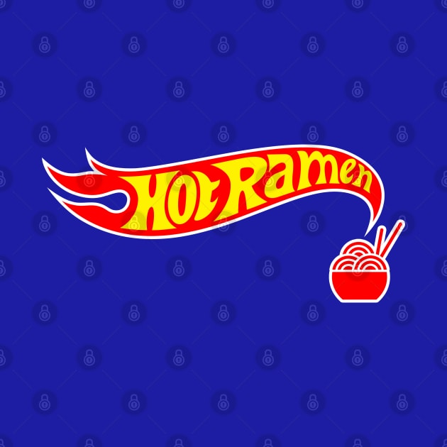 Hot Ramen Toy Inspired Logo Parody Gift For Ramen Lovers by BoggsNicolas