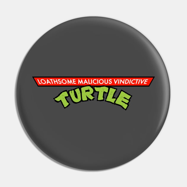 Mitch McConnell Turtle Tee Pin by PolitiTees