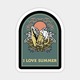 body'nsurf summer edition Magnet