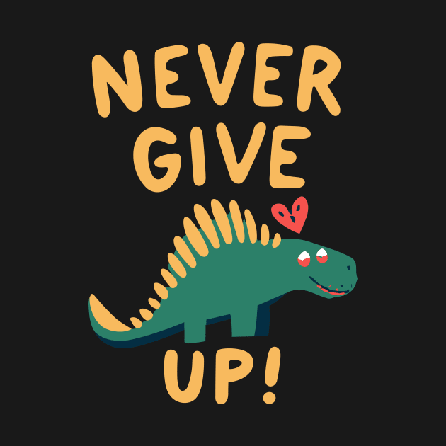 Mever give up dino by Tiberiuss