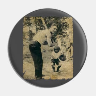 Lou Gehrig Plays Sandlot Baseball, 1927 Pin