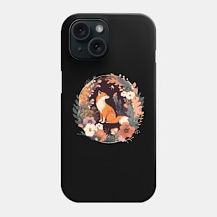 Cottagecore Aesthetic Fox Cute Vintage Phone Case