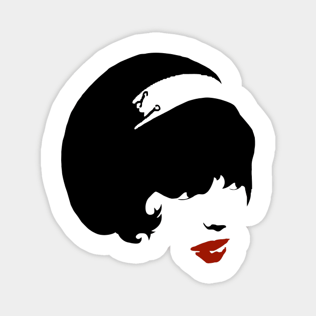 Nouvelle vague Magnet by BasicBarcelona