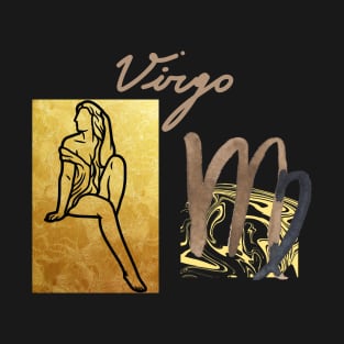 Virgo Zodiac Sign T-Shirt