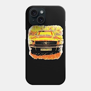 Mustang car art design Phone Case