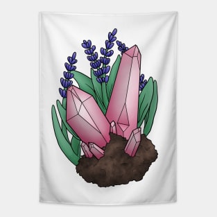 Lavender and Rose Quartz Tapestry