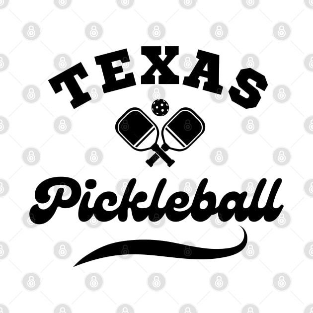 TEXAS Pickleball  team Players by KIRBY-Z Studio