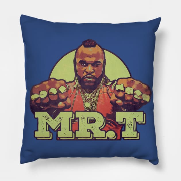 Mr. T Pillow by creativespero