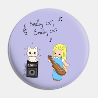 Polly pocket cat Olga Schembri Pin