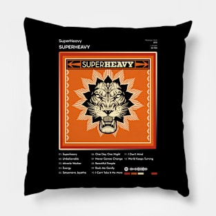 SuperHeavy - SuperHeavy Tracklist Album Pillow