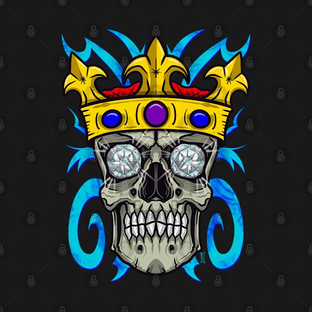 Diamond skull by Chillateez 