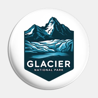 Glacier Montana's National Park Pin