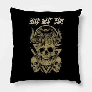 BLOOD, SWEAT & TEARS BAND Pillow