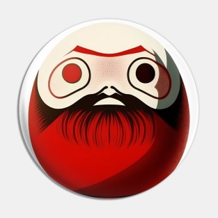 Daruma Doll  No. 1: The Japanese Doll For Good Fortune Pin