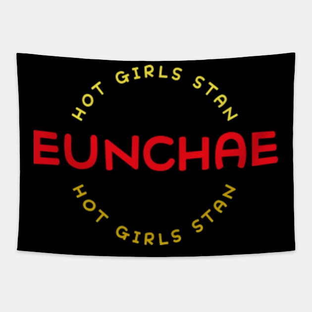 Hot Girls Stan Eunchae Le Sserafim Tapestry by wennstore